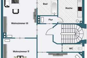 Rarität im Nordend: Stilvolle Altbau-Doppelhaushälfte mit weitläufigem Garten – Frankfurt am Main – Vorschaubild 24