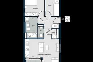 Schön geschnittene 3-Zimmer-Wohnung mit Loggia – Die vollständige Adresse der Immobilie erhältst du vom Anbieter., 81249 Lochhausen, München – Vorschaubild 40
