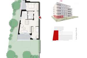 3-Zimmer-Wohnung in Neu-Ulm »Neu-Ulm ETW im Wiley-Nord« - Gartenanteil – Curd-Jürgens-Straße 18, 89231 Neu-Ulm – Vorschaubild 9