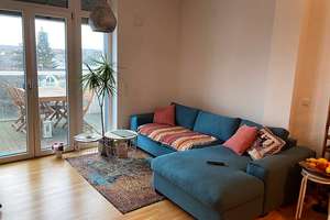 Arion76: Luxuriöse 3-Zimmer-Wohnung mit 2 Dachterrassen u. Einbauküche – Roßstr. 76, 40476 Golzheim, Düsseldorf – Vorschaubild 1