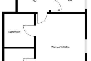 Komfortables Ferienapartment mit cleverer Raumaufteilung – Rothenburger Straße 16a/ T1/ EG li, 1099 Äußere Neustadt, Dresden – Vorschaubild 9