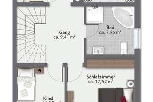 Viel Wohnfläche auf kleinem pflegeleichten Grundstück – Die vollständige Adresse der Immobilie erhältst du vom Anbieter., 83547 Babensham – Vorschaubild 20