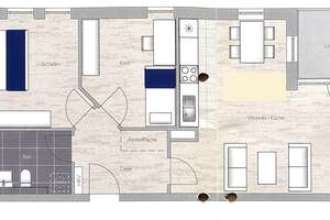 Renovierte 3 Zi. Whg. im 1.OG mit Loggia nahe U6 Freimann – Situlistrasse 65, 80939 Obere Isarau, München – Vorschaubild 5
