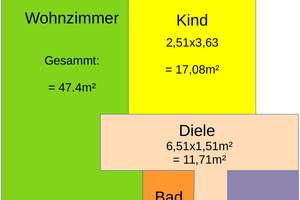 Wohnen mit Charakter: 3-Zimmer-Wohnung in Korb – Talstraße 14, 71404 Korb – Vorschaubild 2