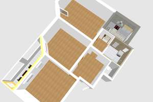 Schöne, helle und ruhige 3-Zimmer Altbauwohnung im östlichen Ringgebiet in der Nähe des Botanischen – Die vollständige Adresse der Immobilie erhältst du vom Anbieter., 38106 Östliches Ringgebiet, Braunschweig – Vorschaubild 2