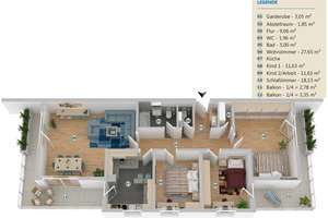 Penthouse‑Feeling, Handschuhsheim - Kernsaniert, Klimatisiert & Weitblick zu den Pfälzer Bergen – Die vollständige Adresse der Immobilie erhältst du vom Anbieter., 69121 Handschuhsheim, Heidelberg – Vorschaubild 19