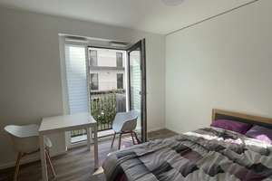 Schöne 1-Zimmer-Wohnung vollmöbliert mit Balkon in Stuttgart-Nord – nahe Milaneo – ab 01.10.2026 – Rosensteinstraße 33, 70191 Auf der Prag, Stuttgart – Vorschaubild 4