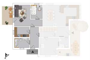Haus mit Einliegerwohnung im Erdgeschoss: so viele Möglichkeiten für Sie! – Die vollständige Adresse der Immobilie erhältst du vom Anbieter., 15370 Fredersdorf-Vogelsdorf – Vorschaubild 14
