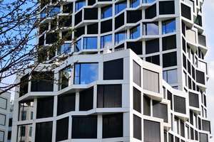 Exklusives 2 Zimmer-Loft vollmöbliert im FRIENDS tower  in Nymphenburg – Birketweg 37, 80639 Nymphenburg, München – Vorschaubild 2