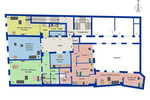 Vermietete 8-Zimmer-Wohnung  in Bestlage - Augsburg Maximilianstraße – Die vollständige Adresse der Immobilie erhältst du vom Anbieter., 86150 Lechviertel, östl. Ulrichsviertel, Augsburg – Vorschaubild 16