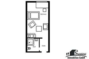 Vermietetes Appartement im renovierungsbedürftigen Zustand! – Die vollständige Adresse der Immobilie erhältst du vom Anbieter., 48161 Nienberge, Münster – Vorschaubild 9