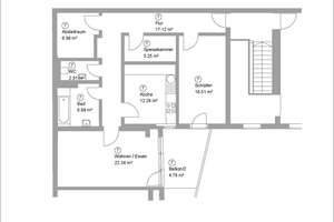 Schöne 2,5-Zimmerwohnung, zentral und ruhig gelegen im Rückgebäude – Tumblingerstraße 40, 80337 Am Schlachthof, München – Vorschaubild 12