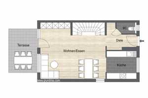 Schönes Reihenendhaus in Wohngebiet, fußläufig zur Innenstadt – Lörrach (Kreis) – Vorschaubild 2