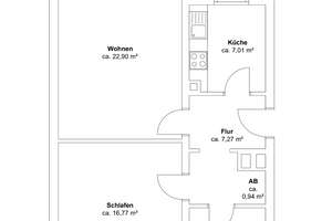 * Gepflegte 2-Zimmer-Wohnung mit Loggia // Bogenhausen * – Steinhauserstr. 25A, 81667 Parkstadt, München – Vorschaubild 8