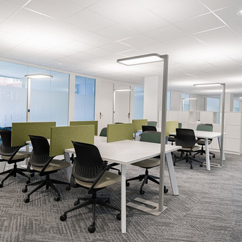 Coworking-Bereich in Regus Hammfelddamm