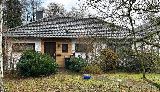 Bild von Charmantes Renovierungsprojekt in grüner Oase: Bungalow in Bremen Borgfeld