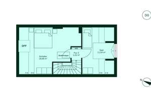 Reihenhaus im EH-55-Standard mit Terrasse, Gäste-WC und zwei PKW-Stellplätzen – Emilie-Fontane-Straße 12, 15806 Zossen – Vorschaubild 14