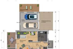 familienfreundliche DHH mit Einbauküche, Wintergarten und Doppelgarage - kurzfristig frei – Die vollständige Adresse der Immobilie erhältst du vom Anbieter., 86156 Bärenkeller, Augsburg – Vorschaubild 10
