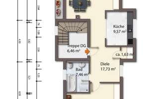 Über den Dächern -  Penthouse mit großer Dachterrasse im Göttinger Ostviertel – Die vollständige Adresse der Immobilie erhältst du vom Anbieter., 37085 Geismar, Göttingen – Vorschaubild 13