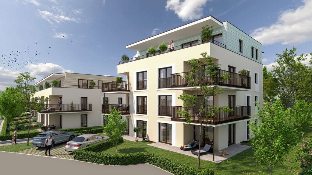 Immobilie in Winhöring - Kompakte 1-Zimmer-Gartenwohnung mit Terrasse und Gartenanteil - Bild 0