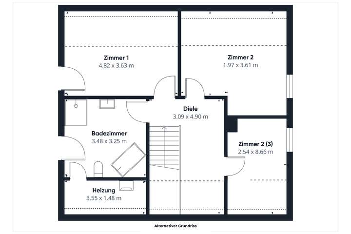 Alternativer Grundriss 1