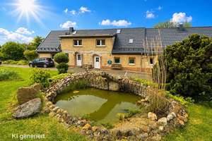 Zeitz/OT Kayna - Großzügiges Zweifamilienhaus mit großem Grundstück, Pool, Teich und Nebengelass – Die vollständige Adresse der Immobilie erhältst du vom Anbieter., 6712 Kayna – Vorschaubild 1