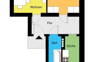 Ihr neues Zuhause wartet auf Sie! Tageslichtbad! Separate Küche! – Die vollständige Adresse der Immobilie erhältst du vom Anbieter., 1067 Friedrichstadt, Dresden – Vorschaubild 9