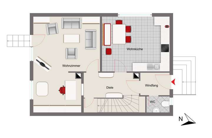 Grundriss Erdgeschoss