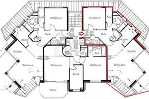 Dachgeschosswohnung mit Galeriegeschoss und großem Balkon in Müngersdorf – Die vollständige Adresse der Immobilie erhältst du vom Anbieter., 50933 Müngersdorf, Köln – Vorschaubild 14