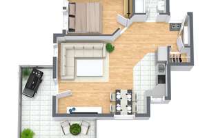 2,5-Zimmer-Wohnung mit Balkon und Tiefgaragenstellplatz in gepflegter Wohnlage – Dietrich-Bonhoeffer-Str. 10, 88471 Laupheim – Vorschaubild 8