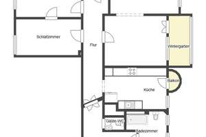 Traumhafte 5-Zimmer-Altbauwohnung mit hohen Decken und besonderem Flair – Die vollständige Adresse der Immobilie erhältst du vom Anbieter., 90762 Stadtpark, Stadtgrenze, Fürth – Vorschaubild 23