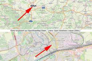 2 Zimmer Wohnung mit Balkon im Erfurter Stadtzentrum – 99084 Altstadt, Erfurt – Vorschaubild 2