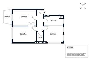 Sofort einziehen - gepflegte Wohnung mit Sonnenbalkon – 30171 Südstadt, Hannover – Vorschaubild 19