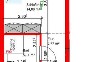 1-Zimmer-Wohnung mit 31,38 m² inmitten der Bielefelder Innenstadt – Kernsaniert (WHG 8) – Zimmerstraße 16, 33602 Mitte, Bielefeld – Vorschaubild 3