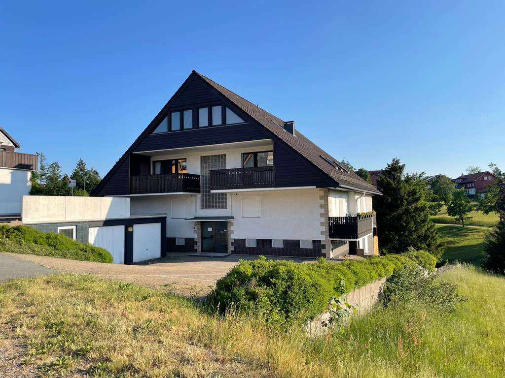 Immobilie in Braunlage - 1-Zimmer Terrassenwohnung in Braunlage-Hohegeiss mit Stellplatz - Bild 1