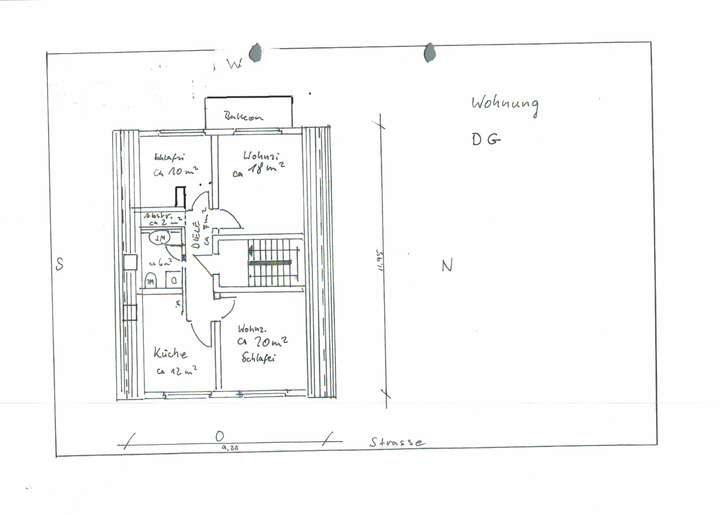 DG Wohnung Grundriss