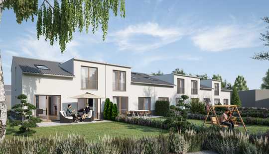 Bild von Neubau-Reihenmittelhaus auf dem Frankfurter Berg mit Garten & Stellplatz - provisionsfrei