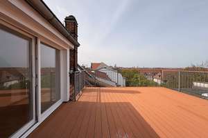 Riesen Dachterrasse mit Blick über die Stadt! 125m² Maisonettewohnung in Stötteritz! – Stötteritzer Straße 83, 4317 Reudnitz-Thonberg, Leipzig – Vorschaubild 1