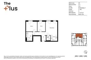 Willkommensbonus für Ihr neues Zuhause - Zwei mietfreie Monate warten: 3-Zimmer Neubauwohnung – Arnikaweg 3, 38446 Steimker Berg, Wolfsburg – Vorschaubild 13