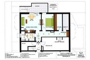 Moderne 2-Zimmer Wohnung mit Terrasse in Köln Lövenich – Saarstraße 13, 50859 Lövenich, Köln – Vorschaubild 2