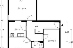 geräumige 3 Zimmer mit Balkon **WBS besonderer Wohnbedarf** – Ranunkelweg 3, 12357 Rudow, Berlin – Vorschaubild 4