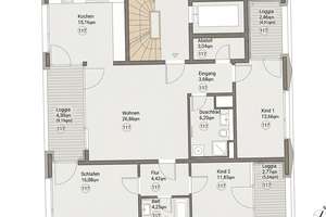 Großzügige 4-Zimmer-Wohnung in Haidhausen (provisions frei von Privat an Privat) – Welfenstraße 110, 81541 Obere Au, München – Vorschaubild 2