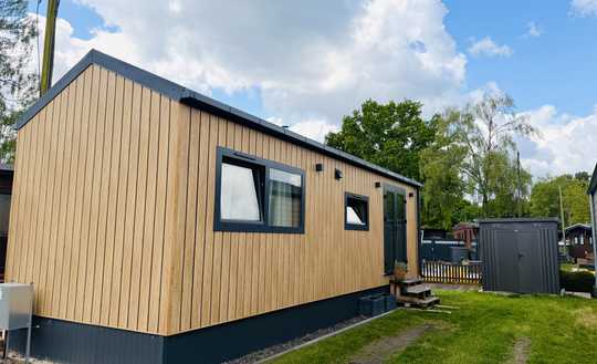 Neuwertiges Tiny-House/Mobilheim/Ferienhaus/Chalet direkt am See