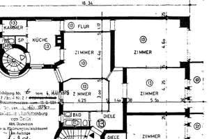 Klassiche 4 Zimmer - Altbauwohnung in KU DAMM Seitenstr. Stuck, Parkett, Lift und Sonnenbalkon – Die vollständige Adresse der Immobilie erhältst du vom Anbieter., 10629 Charlottenburg, Berlin – Vorschaubild 14