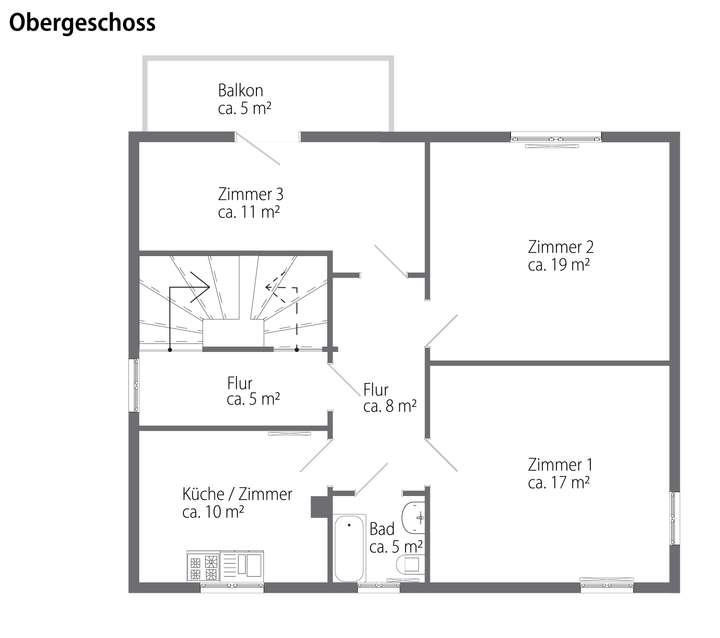 Feursstr - Obergeschoss