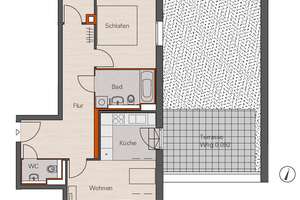 Helle 3-Zimmer Wohnung mit großer Terrasse – Georg-Holzbauer-Str. 1, 90491 St. Jobst, Nürnberg – Vorschaubild 11