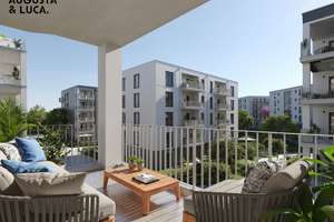 Großzügige 2-Zimmer Wohnung mit Terrasse und EBK – Kurt-Viermetz-Straße 4, 86150 Bahnhofs-, Bismarckviertel, Augsburg – Vorschaubild 7