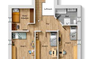 Moderne Stadtvilla – nachhaltiges Design trifft auf urbane Nähe und ländlichen Charme – Die vollständige Adresse der Immobilie erhältst du vom Anbieter., 24955 Harrislee – Vorschaubild 20