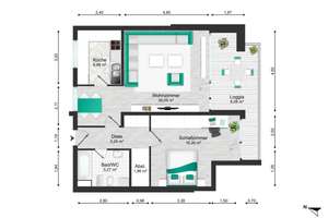 Eigennutzung oder Kapitalanlage - Gemütliche 2-Zi-Wohnung in Düsseldorf-Mörsenbroich – Die vollständige Adresse der Immobilie erhältst du vom Anbieter., 40470 Mörsenbroich, Düsseldorf – Vorschaubild 23