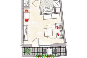 Studentenapartment mit Loggia & Duplex-Stellplatz in Regensburg-Kumpfmühl – Kumpfmühler Straße 11, 93047 Westenviertel, Regensburg – Vorschaubild 16